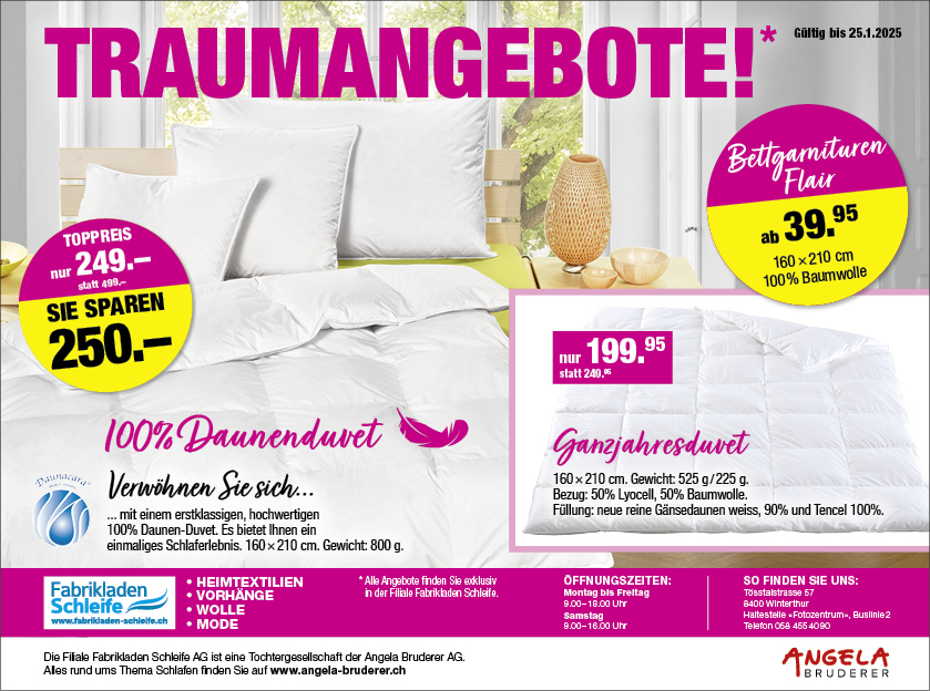 Traumangebote!