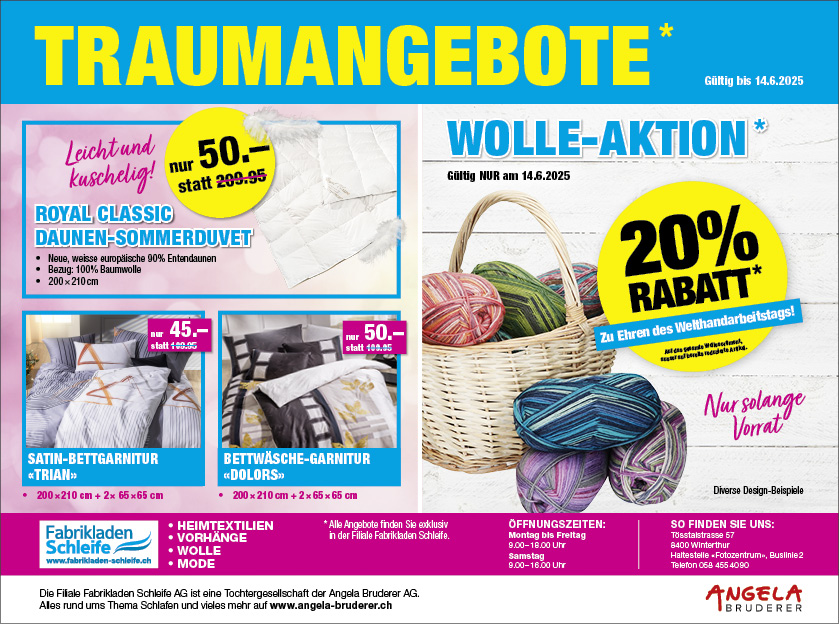 Traumangebote